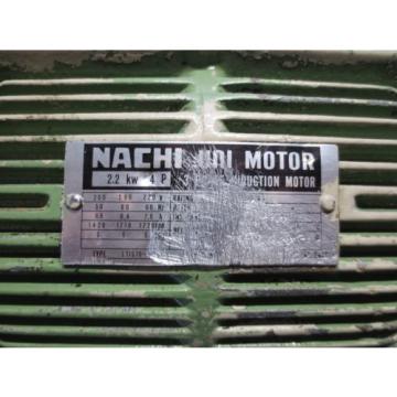 NACHI HYDRAULIC MOTOR LTIS70-NR PUMP UPV-1A-22N1-22-4-Z-10 PVS-1B-22N1-Z-10