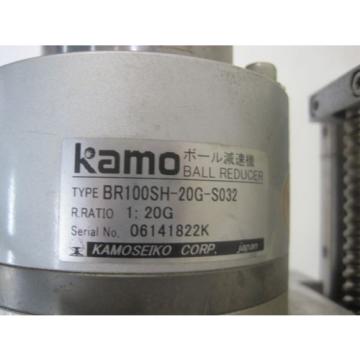 Sumitomo Injection Molder Robotic Arm W/ Kamo BR100SH-20G-S032 Ball Reducer