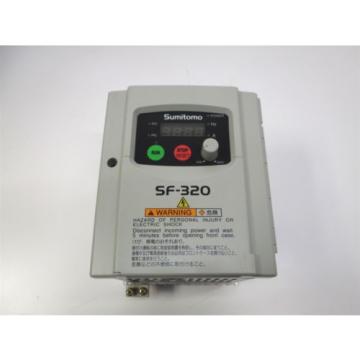 Sumitomo SF3204-A40-W 3 Phase AC Motor Drive Inverter VFD SF-320, 1/2HP 380/460V