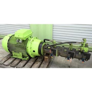 120 HP ABB ELECTRIC MOTOR 1780 RPM WITH THREE REXROTH R900 HYDRAULIC pumpsS