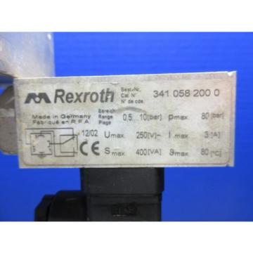 REXROTH VALVE UNIT 341 058 200 0 HE00750877 3410582000