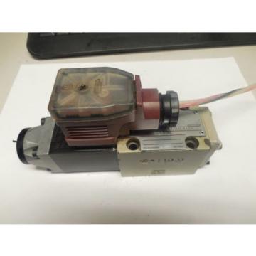 REXROTH SOLENOID VALVE 3WE6A51/AW110N 9Z55L w/ WU35-4-A 304