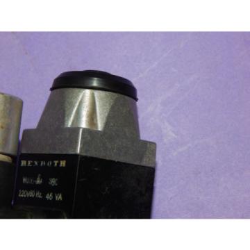 Rexroth WU35-0A 380 Solenoid Valve w/ Coil 120V 46VA 60HZ WU350A380