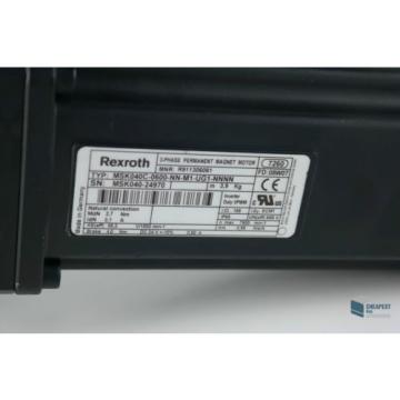 Rexroth MSK040C-0600-NN-M1-UG1-NNNN Motor + GTE080-NN1-008A-NN03, R911306061