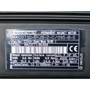 Rexroth Indramat MAC071C-0-JS-2-C/095-B-0 Permanent-Magnet-Motor