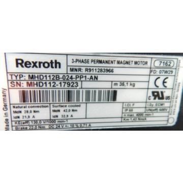 Rexroth Permanent Magnet Motor MHD 112B-024-PP1-AN - unused/OVP -