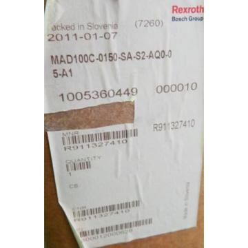 Rexroth 3-Phase Induktions Motor MAD100C-0150-SA-S2-AQO-05-A1 - unused/OVP -