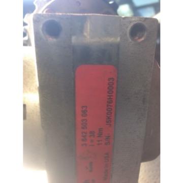 REXROTH BOSCH GROUP GEAR MOTOR 34Y6BFPPP  3 842 503 063 ROBOT BELT DRIVE