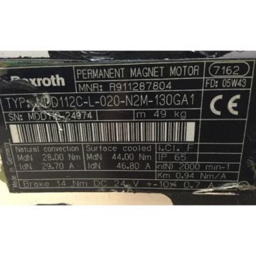 REXROTH INDRAMAT // MDD112C-L-020-N2M-130GA1