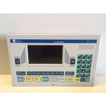 Origin INDRAMAT REXROTH SYSTEM200 OPERATOR INTERFACE CONTROL PANEL BTV061HN-RS-FW