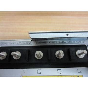 Indramat TVM 24-050-220/300-W1/115/220 AC Servo Power Supply - origin No Box