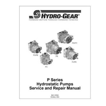 Pump PW-JKBA-GY1C-XXXX/109-7543 21CC Hydro Gear transaxle transmission