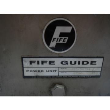 Fife Corp P25-1H22XA Pneumohydraulic Power Unit 7 Quart .8GPM