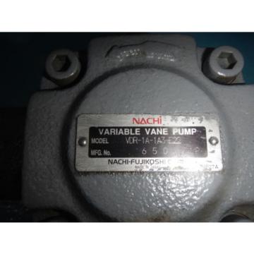 Natchi VDR-1A-1A3-E22 Hydraulic Pressure Compensated Vane Pump 8GPM