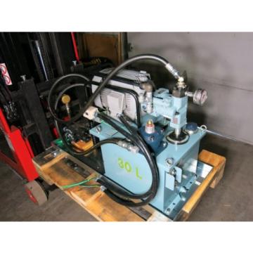 5 HP 10.5 GPM 2000 PSI Hydraulic Power Supply With Control Valves Sharp