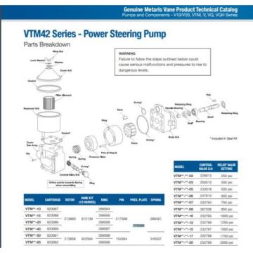276396 Eaton / Vickers VTM42 Series Pressure Plate Fits Most VTM Pumps [B2S4]