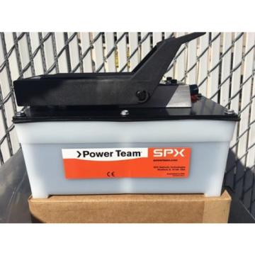 NEW SPX POWER TEAM PA6 HYDRAULIC FOOT PUMP AIR DRIVEN 10,000PSI