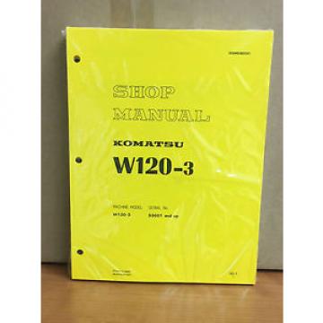 Komatsu W120-3 Wheel Loader Shop Service Repair Manual