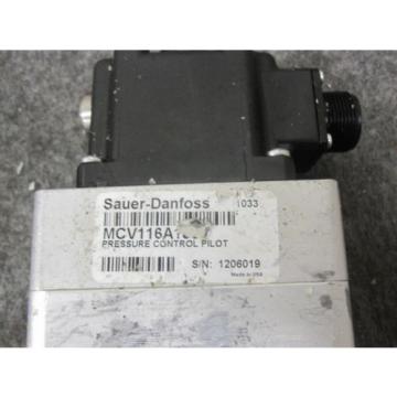 SAUER DANFOSS FLOW CONTROL SERVO VALVE # KVFBC9309 MCV116A