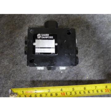 Origin SAUER DANFOSS HYDRAULIC VALVE # 8800485 2009