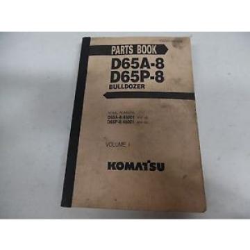 Komatsu D65A-8 and D65P-8 Bulldozer Parts Manual