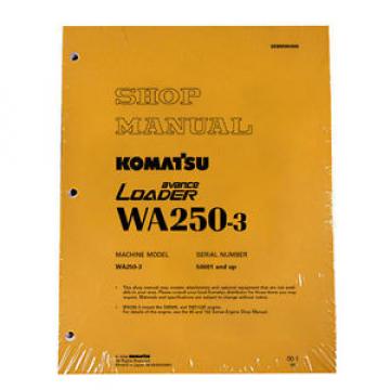 Komatsu WA250-3 Wheel Loader Service Shop Manual #1