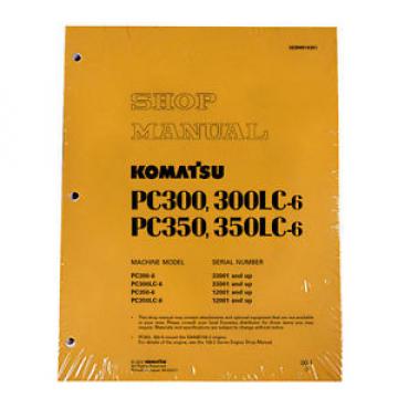 Komatsu Service PC300-6/PC300LC-6/PC350-6/LC-6 Manual