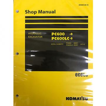 Komatsu PC1250-8 PC1250SP-8 PC1250LC-8 Shop Service Repair Printed Manual