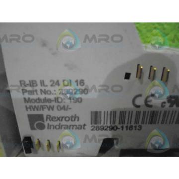 REXROTH INDRAMAT 289290 Origin IN BOX