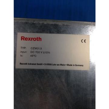REXROTH Greece Singapore INDRAMAT CZM01.3-02-07 SERVO DRIVE USED CHEAP (U4)