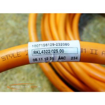 Rexroth Singapore Dutch RKL4322/025.0 Power Cable   &gt; ungebraucht! &lt;