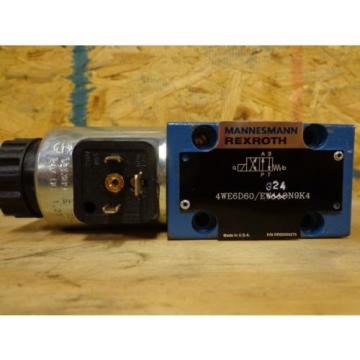 Mannesmann Rexroth Hydraulic Valve 4WE6D60 EG24N9K4