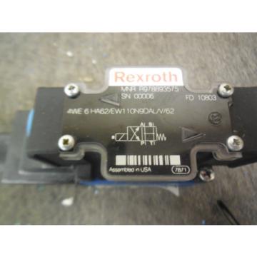 Origin REXROTH DIRECTIONAL VALVE # 4WE6HA62/EW110N9DAL/V/62