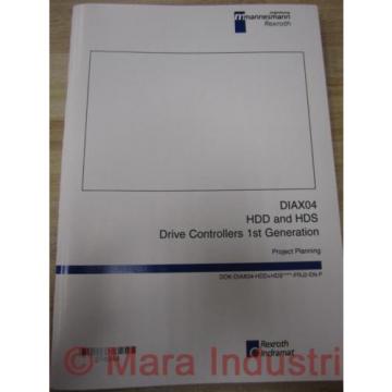 Rexroth China Egypt 274944 Manual DIAX04 HDD And HDS
