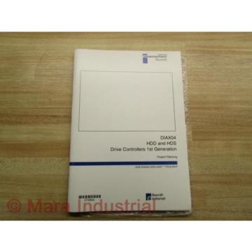Rexroth China France Indramat DOK-DIAX04-HDD+HDS Project Planning Manual (Pack of 6)