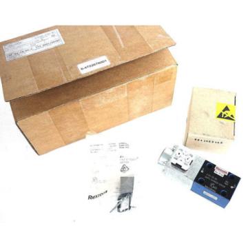 NIB BOSCH REXROTH 0 811 402 031 PROPORTIONAL VALVE W/ 0811405145 AMP MODULE