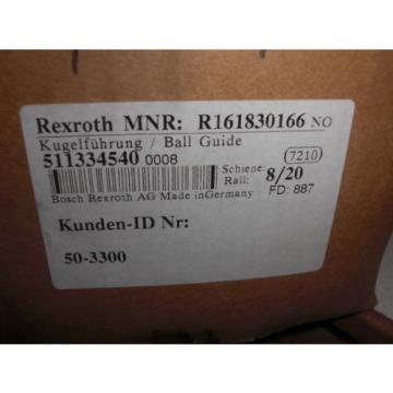 REXROTH Russia china R161830166 *NEW IN BOX*