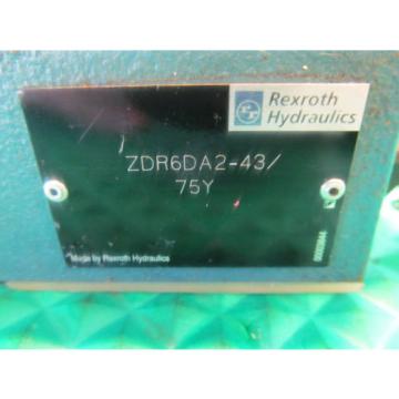 Rexroth Canada Singapore Valve ZDR6DA2-43/75Y