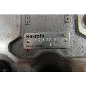 Rexroth Hydraulic Control Block Remote Valve origin No Box