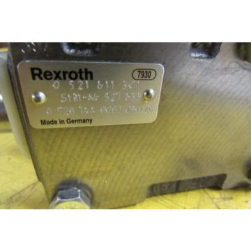 Rexroth Hydraulic Control Block Remote Valve origin No Box