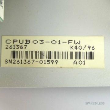 Rexroth Indramat Controller CPUB03-01-FW 261367 GEB