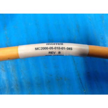 REXROTH INDRAMAT INK0209 CABLE MORRELL MC2000-05-018-01-045 ASSEMBLY Origin 5D