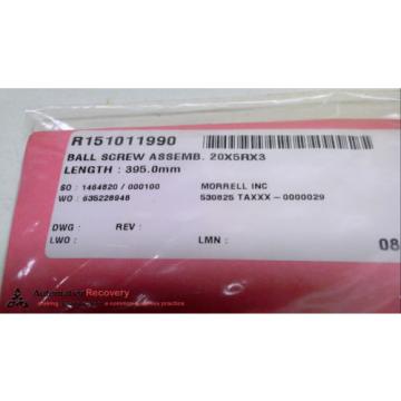 REXROTH Canada Canada R151011990 - 395MM - BALL SCREW ASSEMBLY, LENGTH: 395 MM,, NEW* #226375