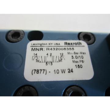 REXROTH CERAM PNEUMATIC VALVE R432006355