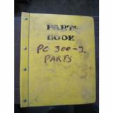 OEM KOMATSU Excavator PC300-2 PC300LC-2 PARTS Catalog Manual Book