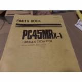 KOMATSU PC45MRX-1 HYDRAULIC EXCAVATOR PARTS MANUAL S/N 3001 &amp; UP