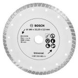 Bosch 2607019482 Disco Diamantato Turbo, 180 mm