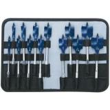 Bosch Daredevil Spade Drill Bit Set Paddle Design Steel Pouch (13-Piece) New