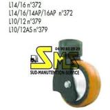 ROUE PIVOT STABILISATEUR LINDE FENWICK L14 L16 L14AP L16AP N°372 L10 L12 N°379