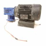 AEG AMME7IZBA2 60Hz 110v 0.55kW 0.75HP 8.5A Motor w/ Gear Box